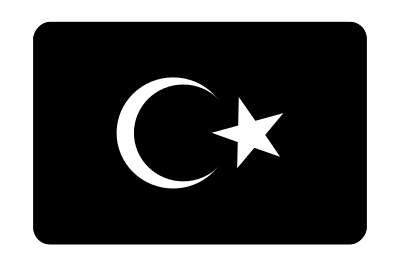 Flag of Cyrenaica (bevelled) clipart