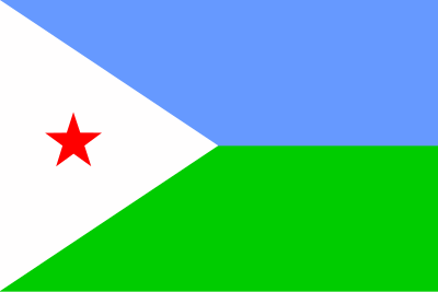Flag of Djibouti clipart