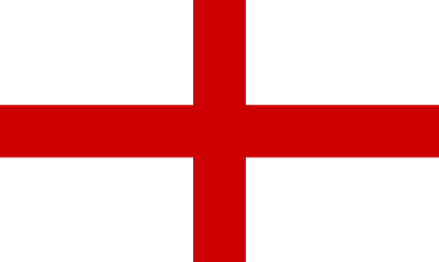 Flag of England United Kingdom clipart