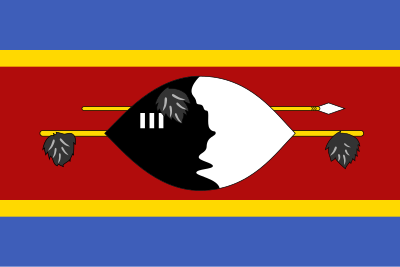 Flag of eSwatini clipart