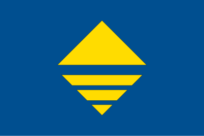 Flag of Etajima-town, Hiroshima clipart