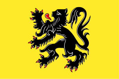 Flag of Flanders clipart
