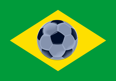 Flag of Football clipart