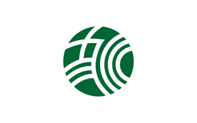 Flag of former Kamikawa, Saitama clipart