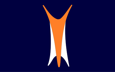 Flag of former Memuro, Hokkaido clipart