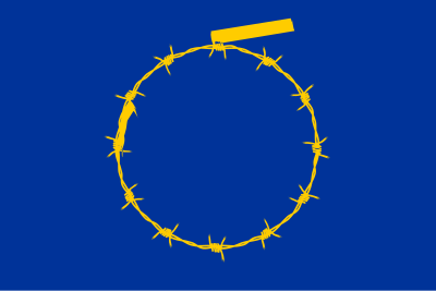 Flag of Fortress Europe, Eurpean Union EU clipart