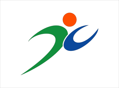 Flag of Fukutsu, Fukuoka clipart