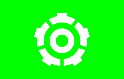 Flag of Gojome, Akita clipart
