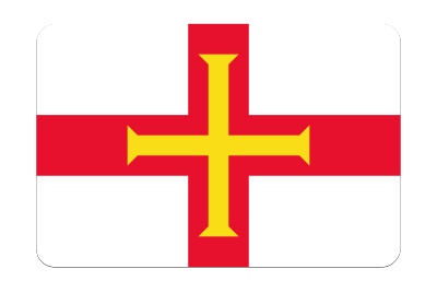 Flag of Guernsey (bevelled) clipart