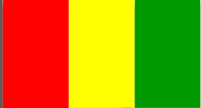 Flag of Guinea clipart