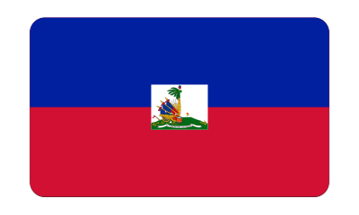 Flag of Haiti (bevelled) clipart