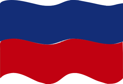 Flag of Haiti wave clipart