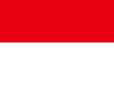 Flag of Indonesia clipart
