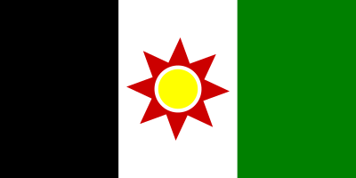 Flag of Iraq 1959-1963 clipart