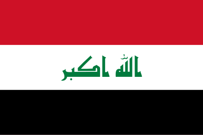 Flag of Iraq clipart