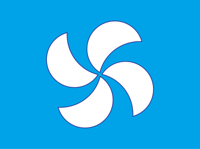 Flag of Kaneyama, Gifu clipart