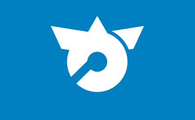 Flag of Kasakake, Gunma clipart