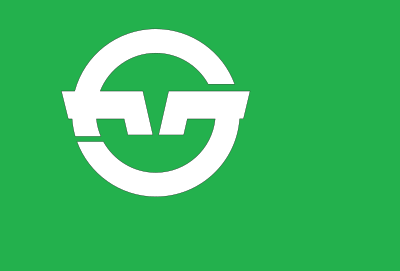 Flag of Kawauchi, Fukushima clipart