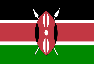 Flag of Kenya clipart
