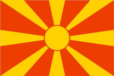 flag of Macedonia clipart