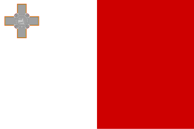 Flag of Malta clipart