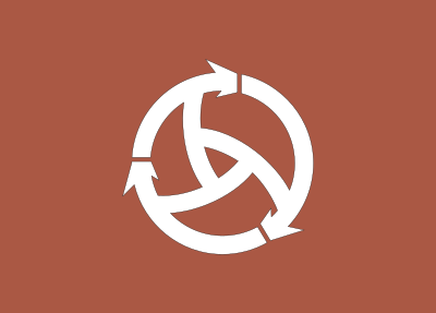 Flag of Matsumae, Hokkaido clipart