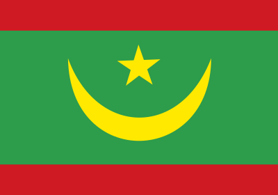 Flag of Mauritania clipart