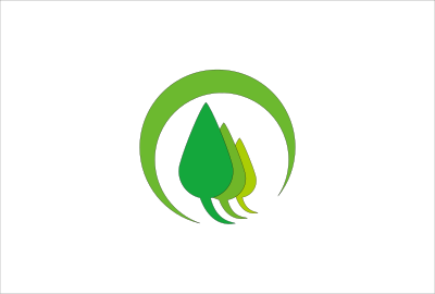 Flag of Midori, Gunma clipart
