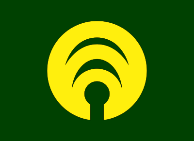 Flag of Mikasa, Hokkaido clipart