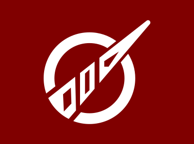 Flag of Minehama, Akita clipart
