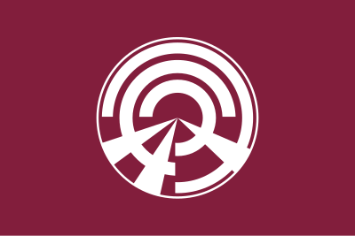 Flag of Misaki, Ehime clipart