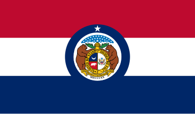 Flag of Missouri clipart
