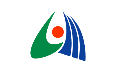 Flag of Mukawa, Hokkaido clipart