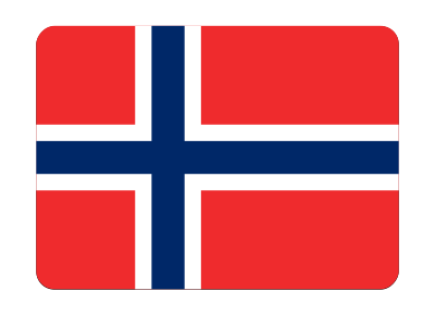 Flag of Norway (bevelled) clipart