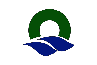 Flag of Oi, Fukui clipart