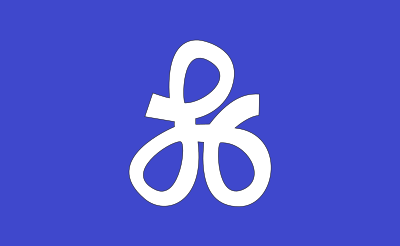 Flag of Oishi, Gunma clipart
