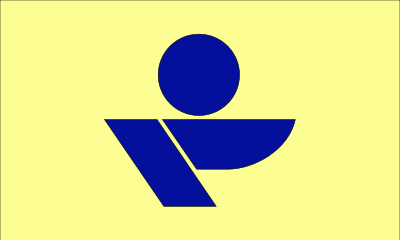 Flag of Okoppe, Hokkaido clipart