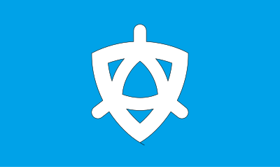 Flag of Omishima, Ehime clipart