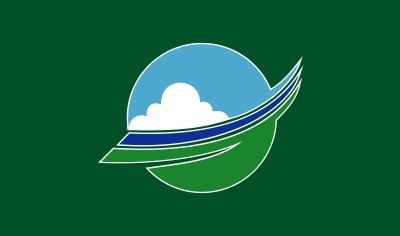 Flag of Ozora, Hokkaido clipart