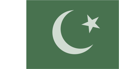 Flag of Pakistan clipart