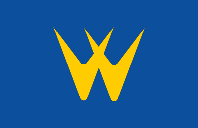 Flag of Pippu, Hokkaido clipart