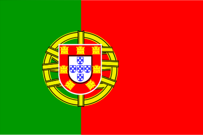 Flag of Portugal clipart
