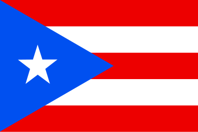 Flag of Puerto Rico clipart