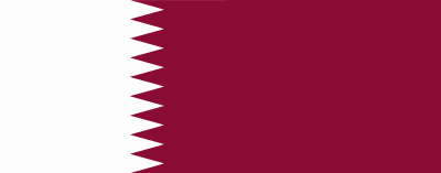 Flag of Qatar clipart
