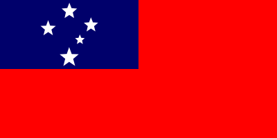 Flag of Samoa clipart