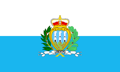 Flag of San Marino clipart