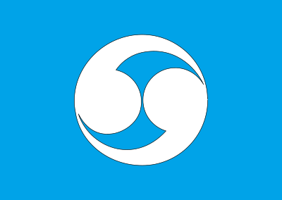Flag of Sawara, Hokkaido clipart