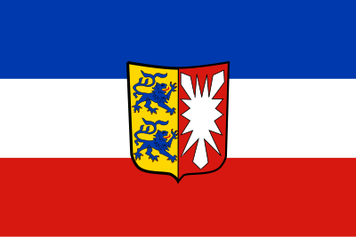 Flag of Schleswig-Holstein clipart