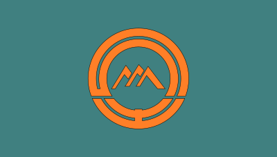 Flag of Sekizen, Ehime clipart
