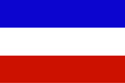 Flag of Serbia and Montenegro clipart